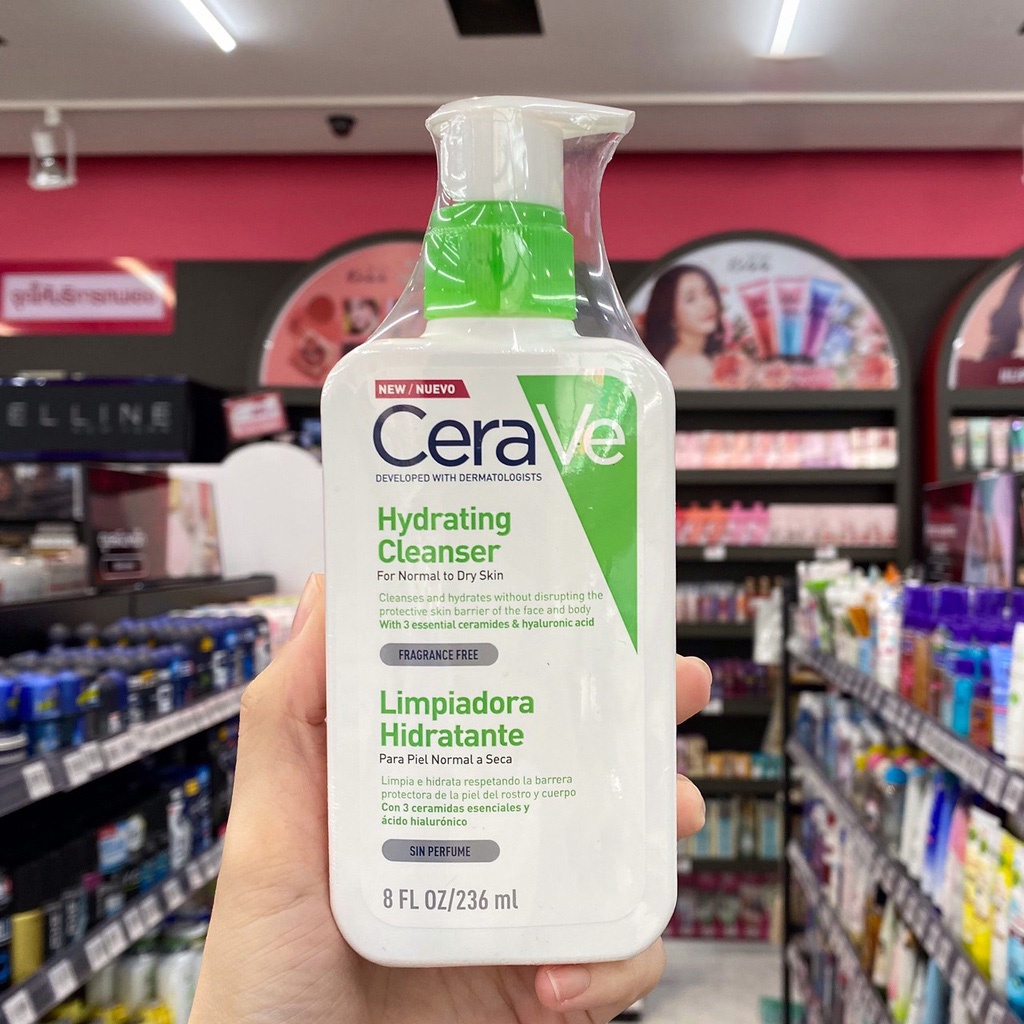 Sữa Rửa Mặt cerave Hydrating Cleanser 236ml