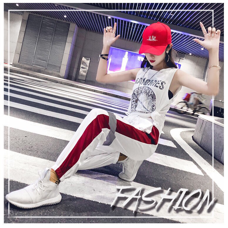 Quần Jogger HipHop Nam Nữ Phản Quang