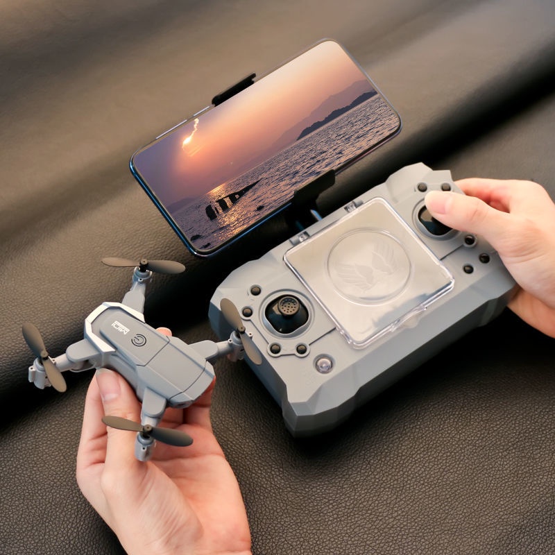 ◕✢☫Máy bay không người lái có camera 4K HD máy bay chụp ảnh trên không có thể gập lại máy bay điều khiển từ xa nhỏ bé đồ