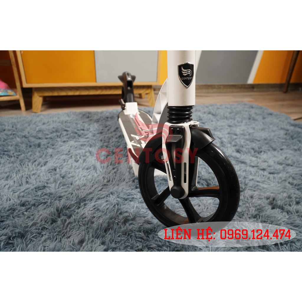 Xe Trượt Scooter Người Lớn Cao Cấp Centosy 301 - Trắng