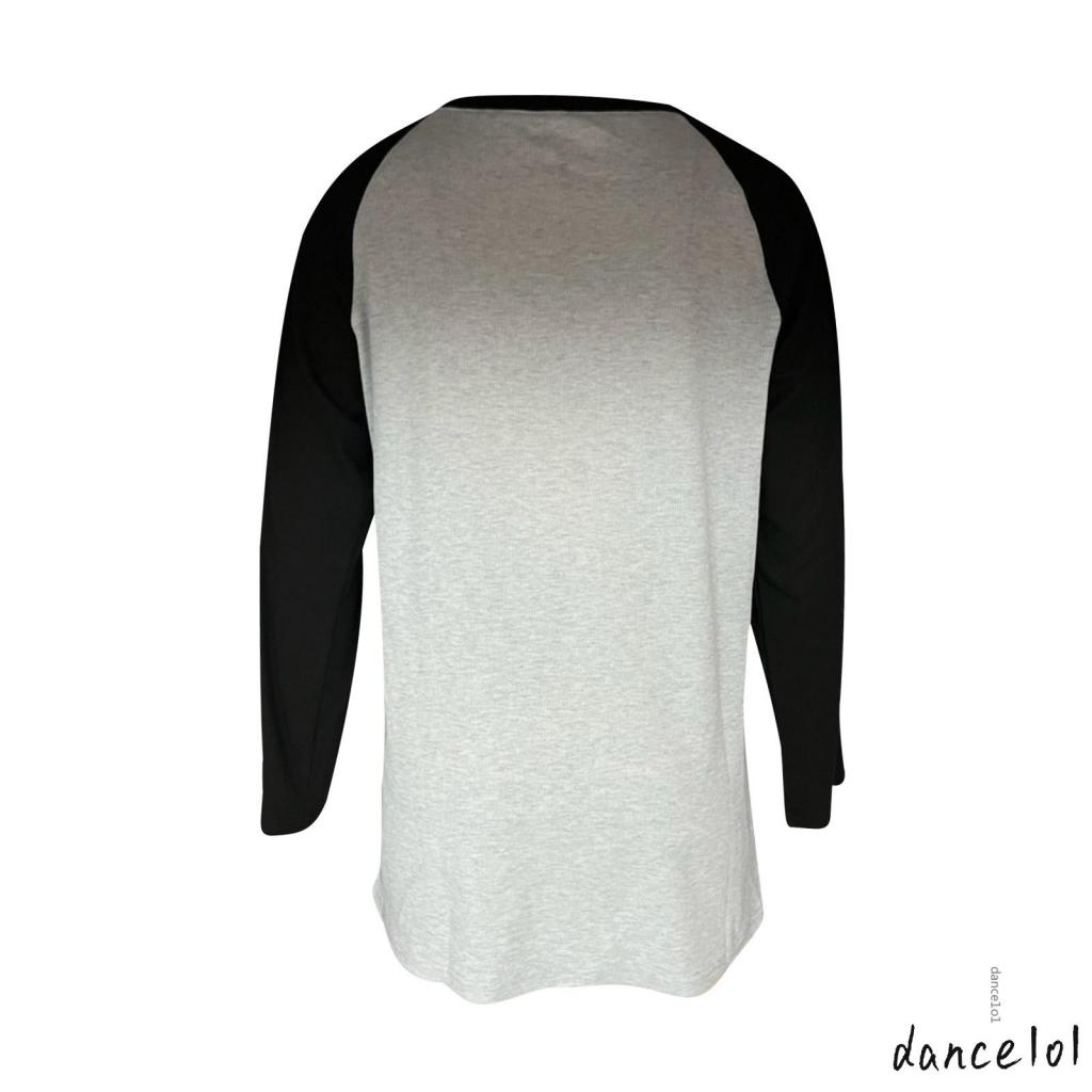 Áo Thun DàI Tay Cổ TròN In HìNh Ngôi Sao dance1o1