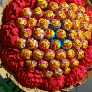 Bó hoa kẹo múp 48 c