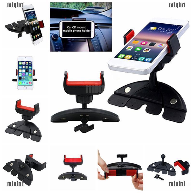 Giá đỡ điện thoại đặt ở khe CD quay 360 độ cho iPhone Samsung , GPS | BigBuy360 - bigbuy360.vn