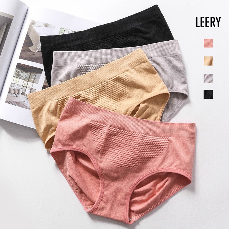 Quần lót cotton nữ thấm hút mồ hôi LQ-05 - LEERY