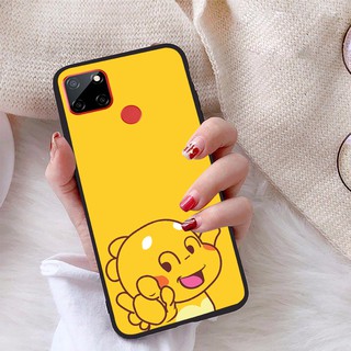 Ốp lưng Realme C12 viền dẻo TPU BST Khủng Long Lai Ong