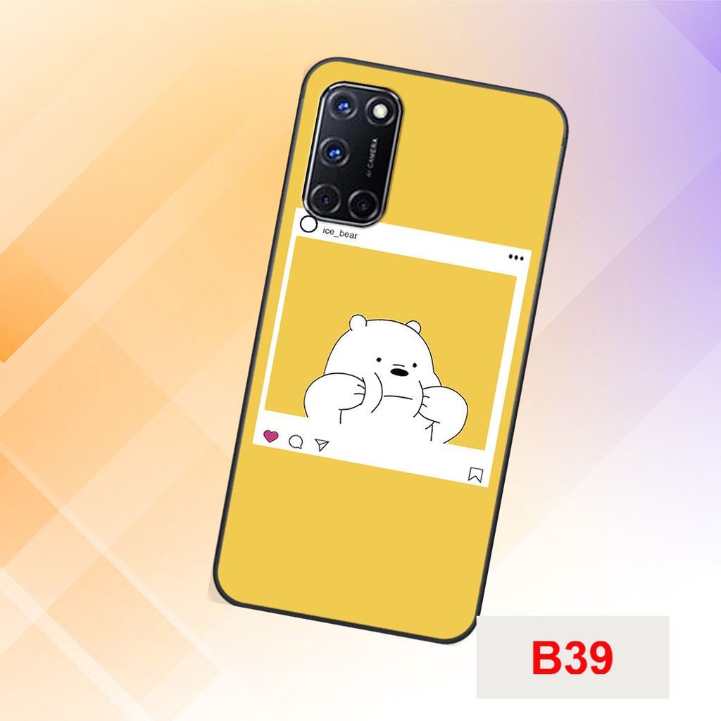 ỐP LƯNG OPPO A52/A92 MẪU GẤU NHIỀU MÀU CỰC XINH XẮN
