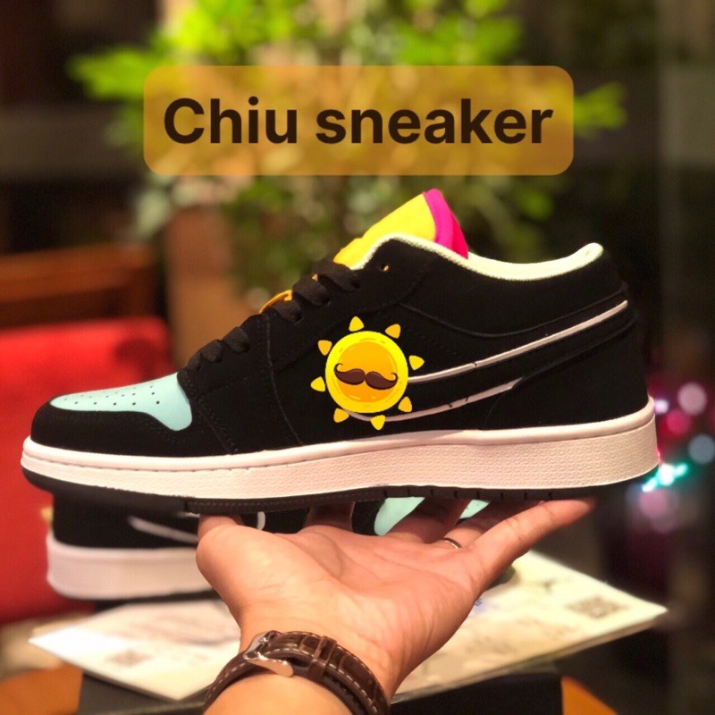 [Free Ship] Full box giày thể thao Jordan low “Black aurora Green” [ Jordan 1 ] [ Jordan đen ] [ Jd1 ] [ Jd đen ] Jd lơ | BigBuy360 - bigbuy360.vn