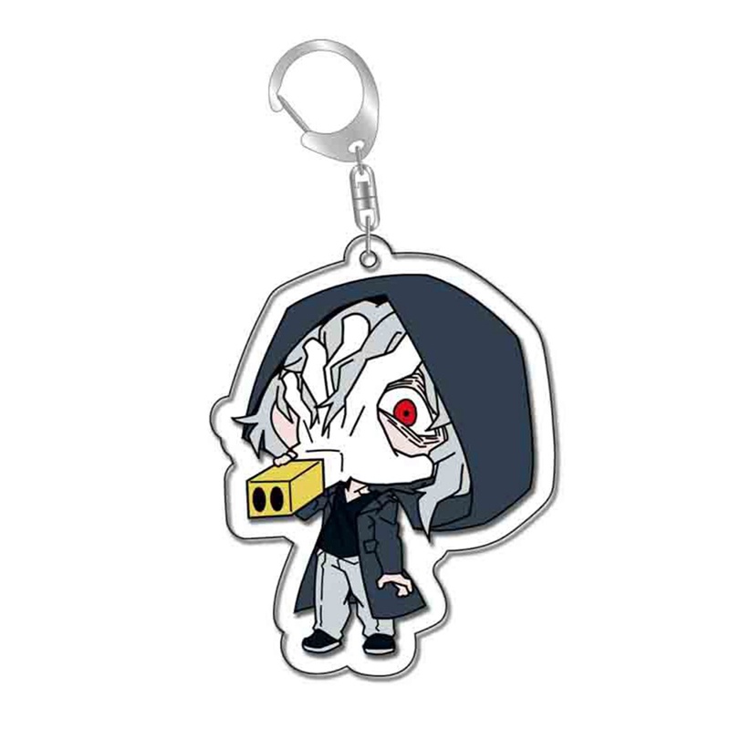 Móc Khóa Acrylic Hai Mặt Trong Suốt Họa Tiết Anime My Hero Academia