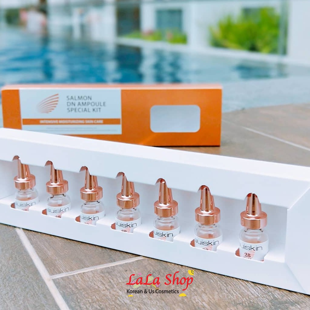 Full Set Tinh chất Tế bào gốc DNA Cá Hồi Suiskin Salmon DN Ampoule 28days