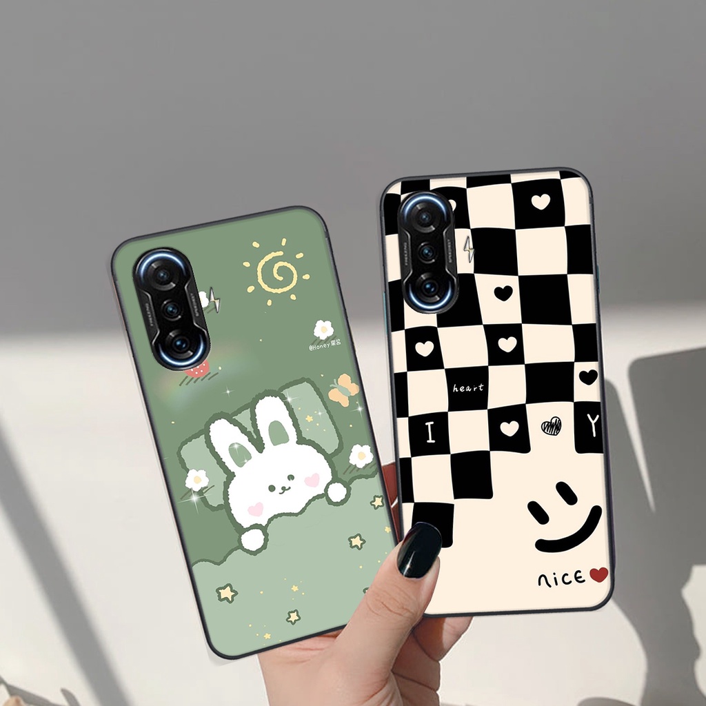 Ốp lưng Xiaomi REDMI K40 GAMING in hình Gấu nâu - hồng, Gấu Be@rick  cực CUTE, DỄ THƯƠNG