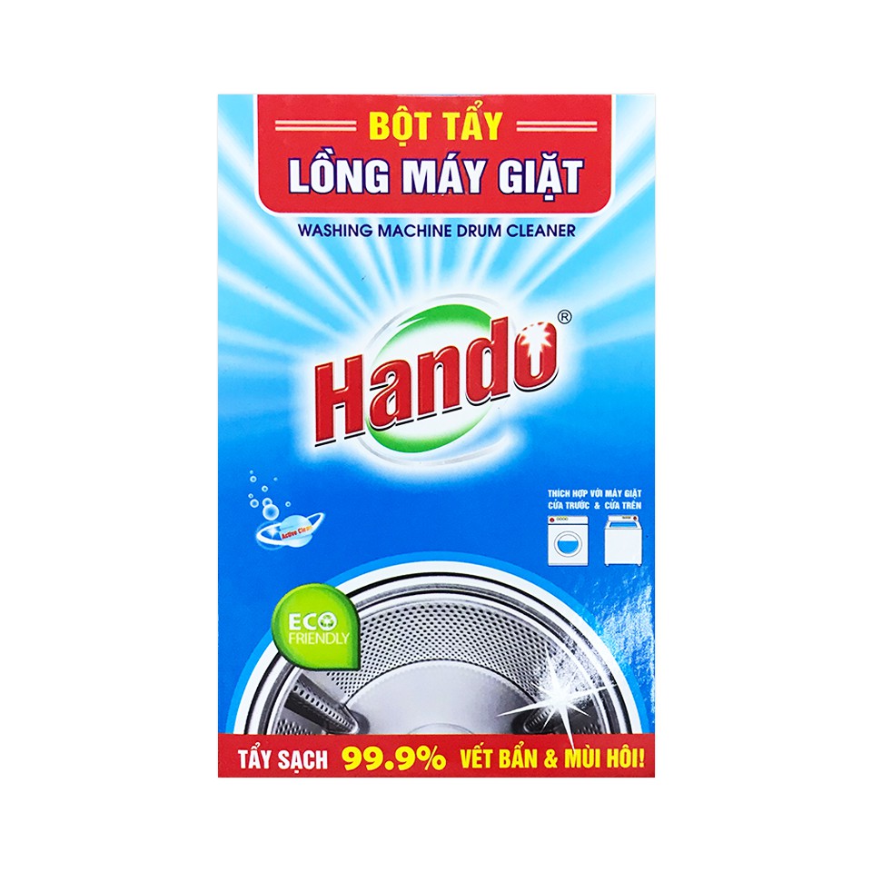 Bột Tẩy Lồng Máy Giặt Hando 2 x 100g
