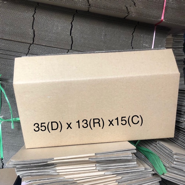 35x13x15 hộp carton đóng hàng giá rẻ