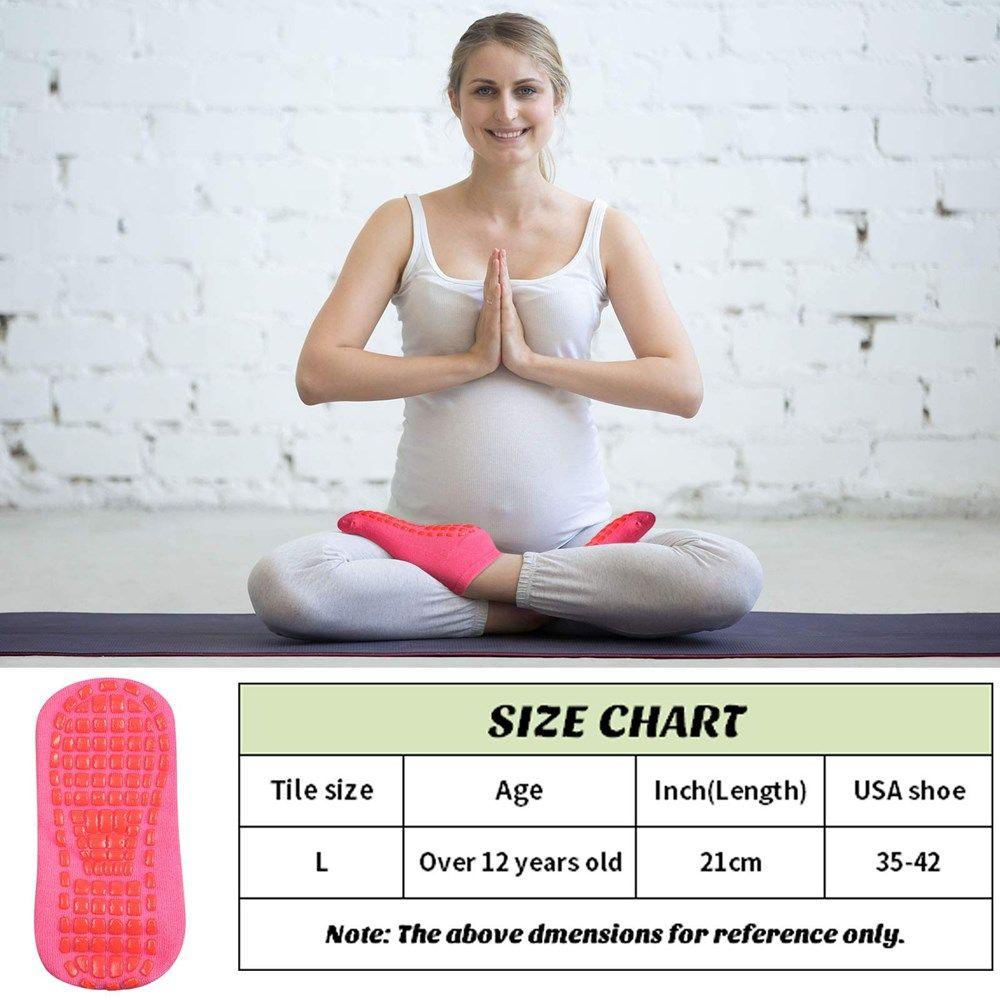 Vớ Tập Yoga Pilates Chống Trượt Kèm Kẹp MIHAN1