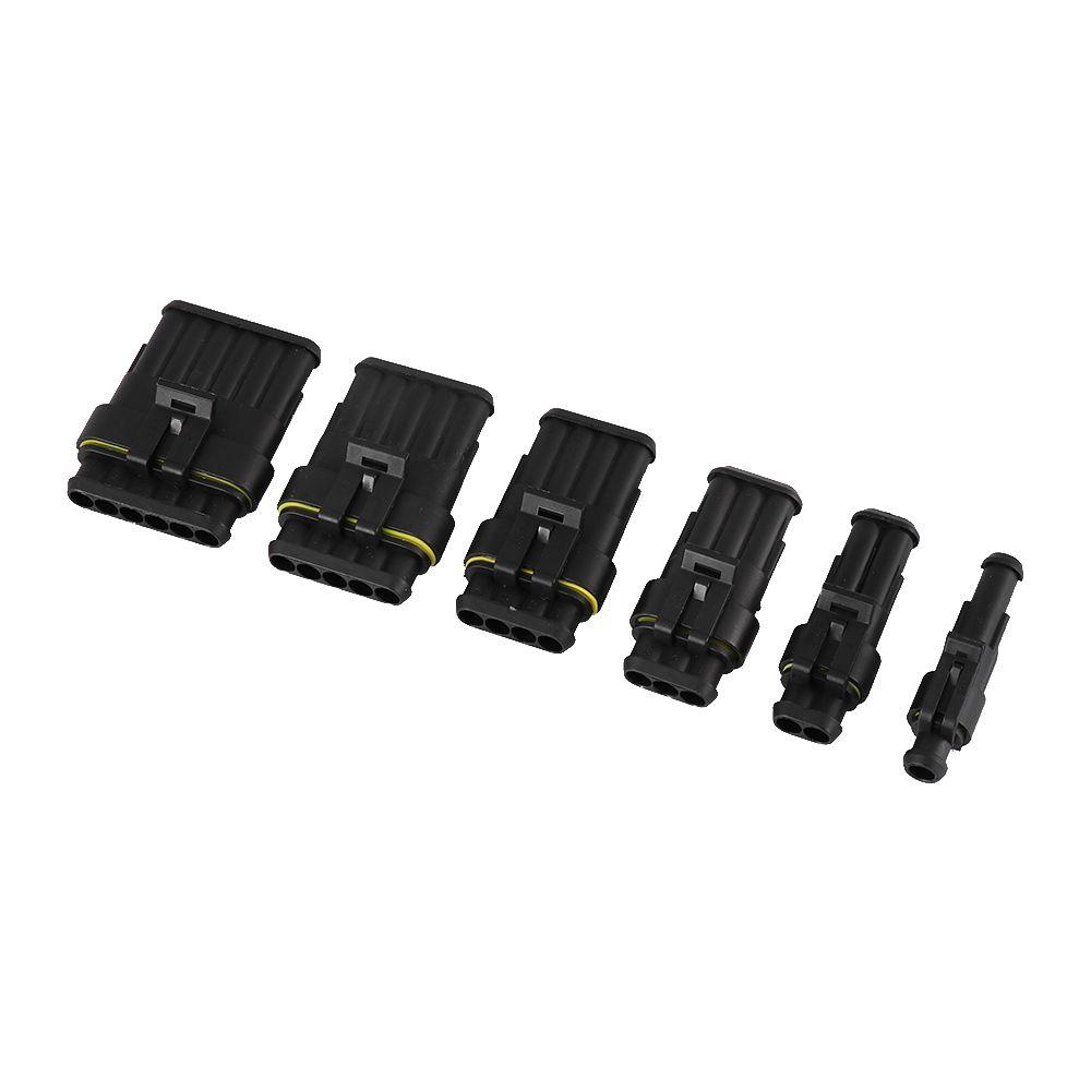 MAYSHOW Set 1 / 5 Đầu Nối Dây Điện Chống Thấm Nước Cho Xe Hơi