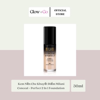 Kem Nền Che Khuyết Điểm Milani Conceal + Perfect 2 In 1 Foundation 30ml