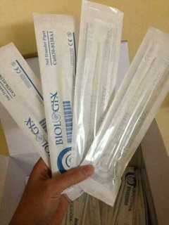 Ống bón sữa tiệt trùng