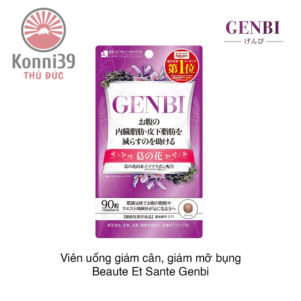VIÊN UỐNG HỖ TRỢ GIẢM CÂN, GIẢM MỠ BỤNG GENBI