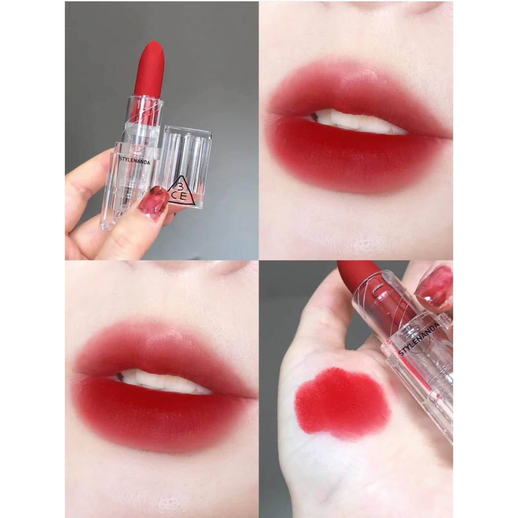 Son 3CE vỏ trong #Red muse