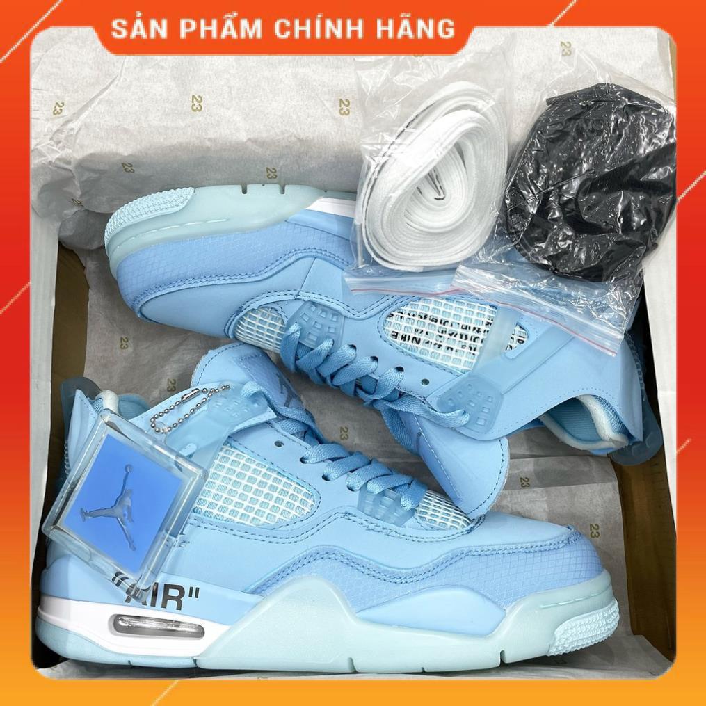 Giày Sneaker Jordan 4 Xanh Dương Full Box Freeship HỖ TRỢ ĐỔI TRẢ TRONG 15 NGÀY ! - HỔ TRỢ ĐỔI TRẢ TRONG 7 NGÀY ༈ ! ,