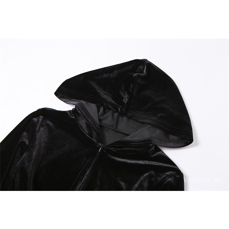 Thời Trang Áo liền quần Thể Thao Có Mũ Trùm Đầu Qcf5