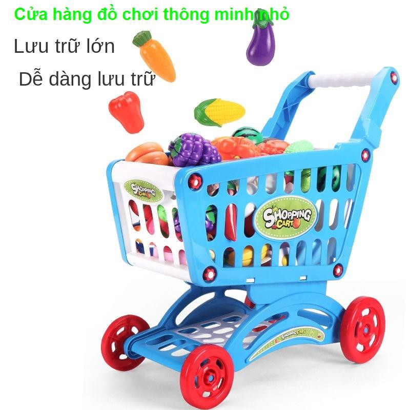 Búp bê & Đồ chơi nhồi bôngBộ đồ chơi nhà trẻ em cắt trái cây giỏ hàng Baby Kitchen Little Girl Nam Cutie Le Vegeta11