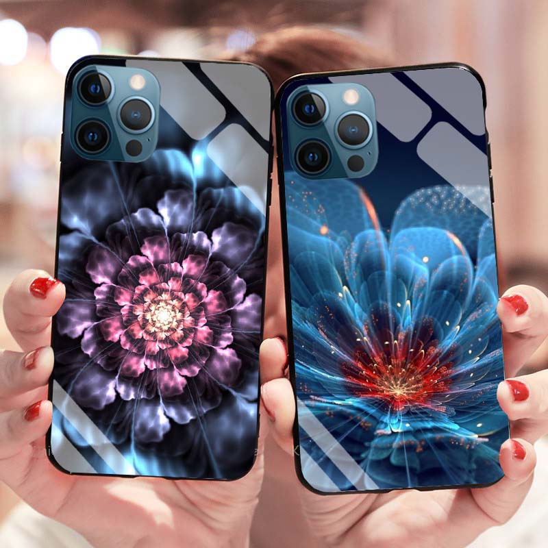 Ốp Lưng IPHONE 12, 12 MINI, 12 PRO, 12 PROMAX Lưng Kính Cường Lực Cao Cấp Mới Nhất