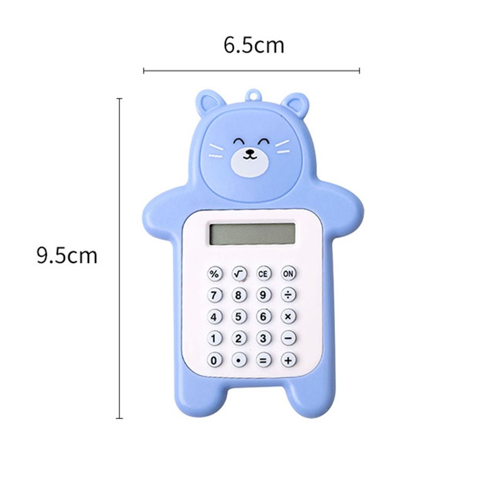 Máy tính cầm tay mini siêu mỏng 8 chữ số dễ thương cho bé