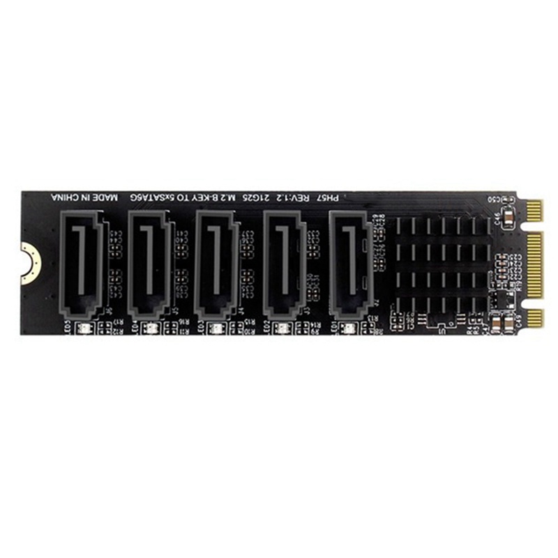 Card mở rộng M.2 NGFF M.2 NGFF B-Key Sata sang SATA 3 5 6Gbps HDD SD + cáp SATA