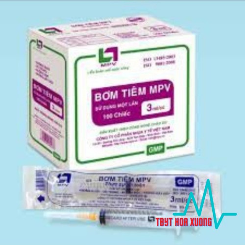 [Gía Tốt Nhất] Bơm Tiêm 3ml MPV - Bơm Kim Tiêm 3ml[thietbiytehoaxuong]