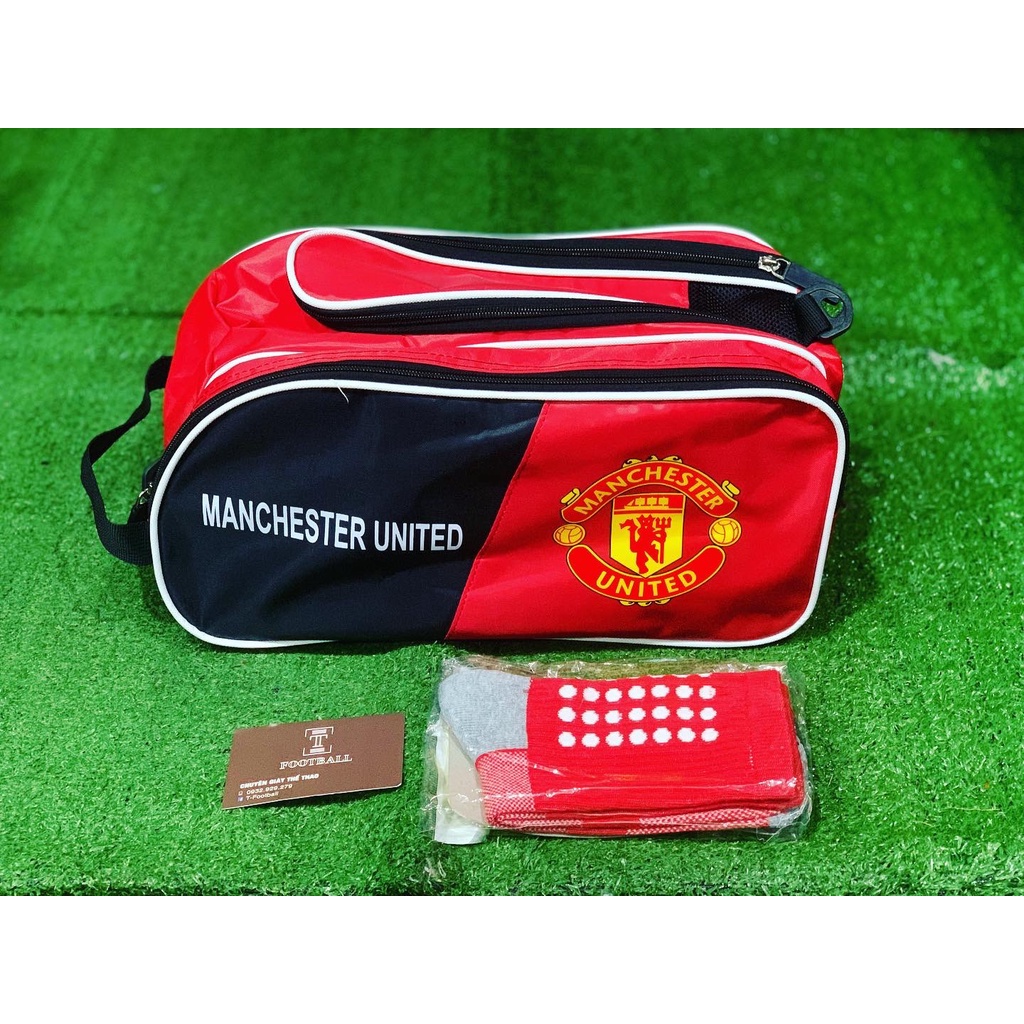 Túi Đựng Giày Đá Bóng 2 Ngăn - KHÔNG TẶNG KÈM TẤT CHÔNG TRƠN