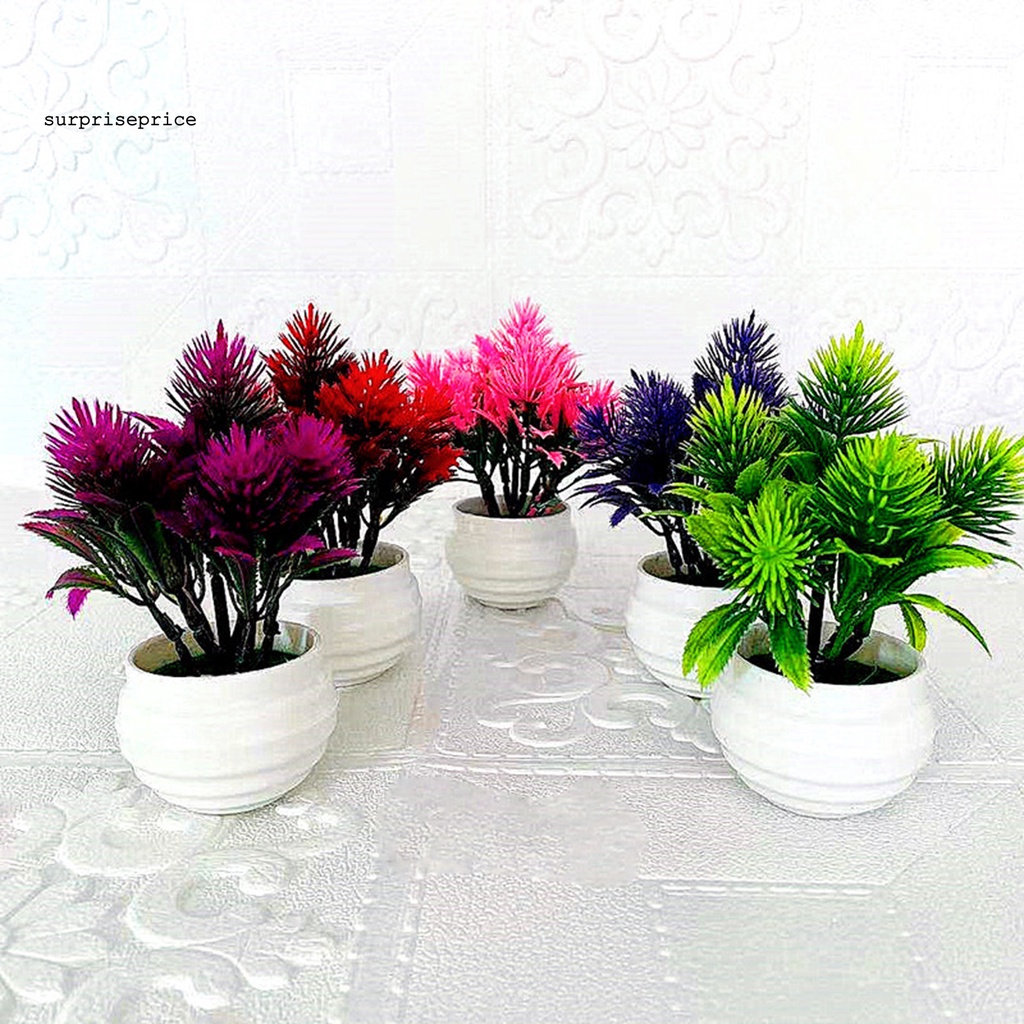 1 bộ cây bonsai nhân tạo bằng nhựa cỡ lớn không phai màu trang trí nhà cửa