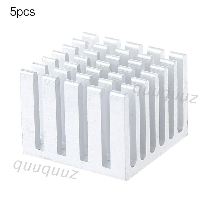 Set 5 chip tản nhiệt 20x20 X 15mm tiện dụng