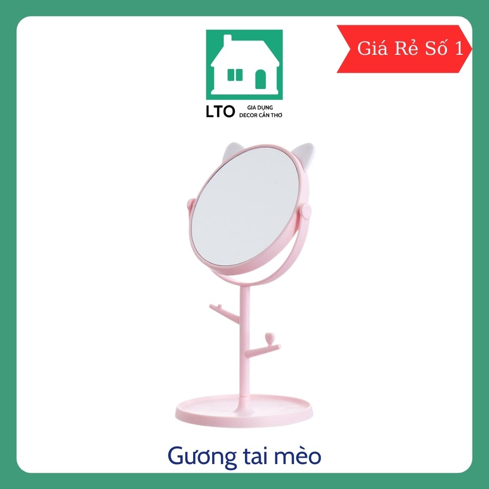 Gương tai mèo, trắng hồng về số lượng