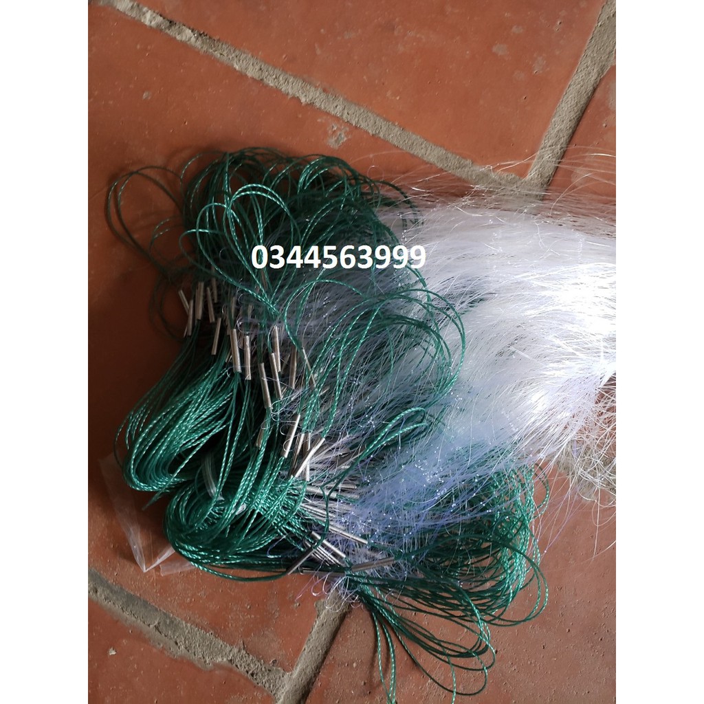 Lưới Đánh Cá 1 Lớp Then 4, Then 5, Then 6 cao 1m Dài 70-90m