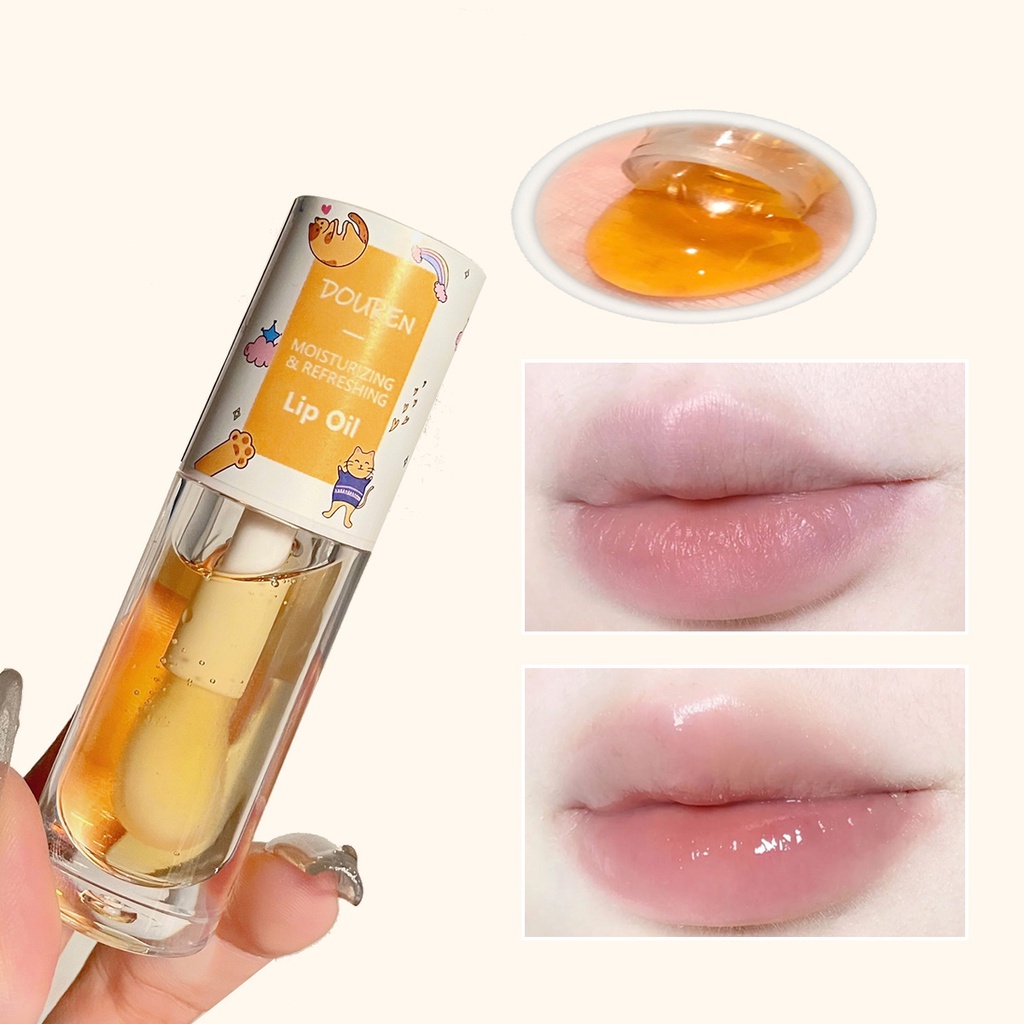 Vilike Dầu Dưỡng Môi Mật Ong DUOREN Honey& Milk Lip Oil 5g Chính Hãng 100% Nội Địa Trung