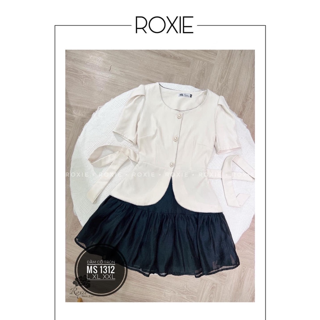 Đầm công sở cotton thái bigsize màu nude,trắng size 55-95kg