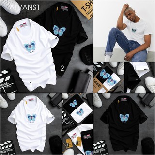 Áo thun lạnh cổ tròn Logo Bướm siêu đẹp dáng SlimFit đây 1 chiếc áo thun cotton xịn mà giá tốt lắm 💖ATVANS1💖