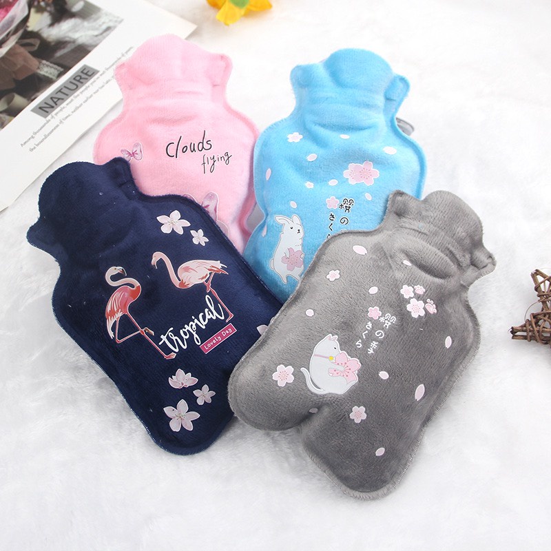 Túi chườm nóng giảm đau bụng kinh cho nữ, Túi sưởi chườm ấm bụng giữ ấm chân tay 200ml