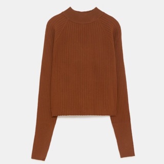 Áo len cổ 3 phân Zara