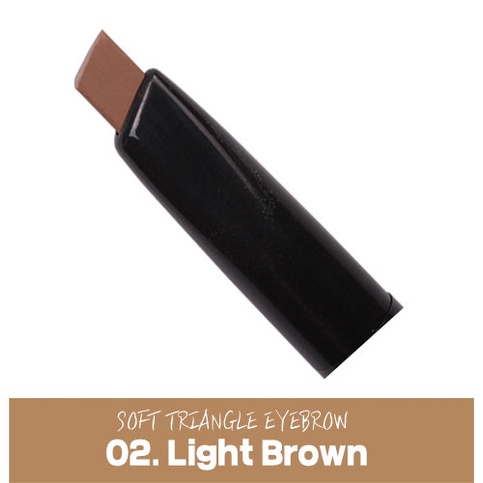 Coringco Bút Chì Kẻ Lông Mày Đầu Tam Giác Mềm Mại Lâu Trôi