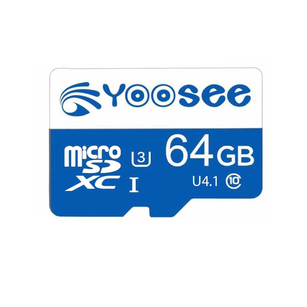 Thẻ nhớ Yoosee 64GB Pro Plus tốc độ cao chuyên cho camera wifi, smartphone - Thẻ nhớ Yoosee cao cấp | Bảo Hành 5 Năm