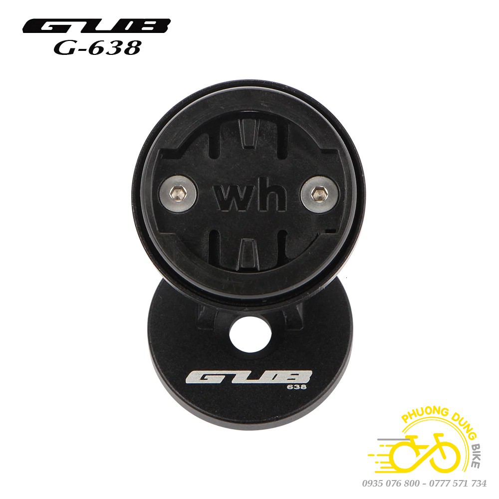 Nắp đế GUB G-638 bắt đồng hồ xe đạp Cateye, Garmin, Bryton