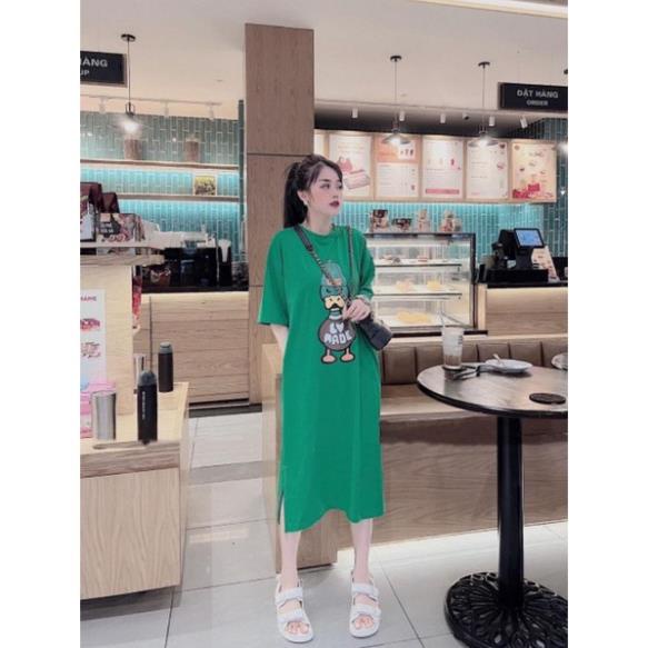 Váy Suông - Đầm Suông Vịt L♥️ MADE From Rộng Dáng Dài Tới 75kg Bầu Mặc Xinh
