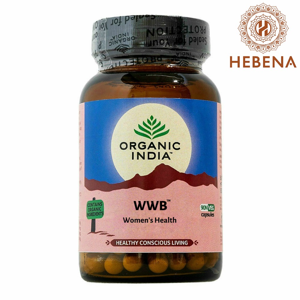 Viên uống điều hòa kinh nguyệt - Organic India Women's Well-Being (WWB) - hebenastore