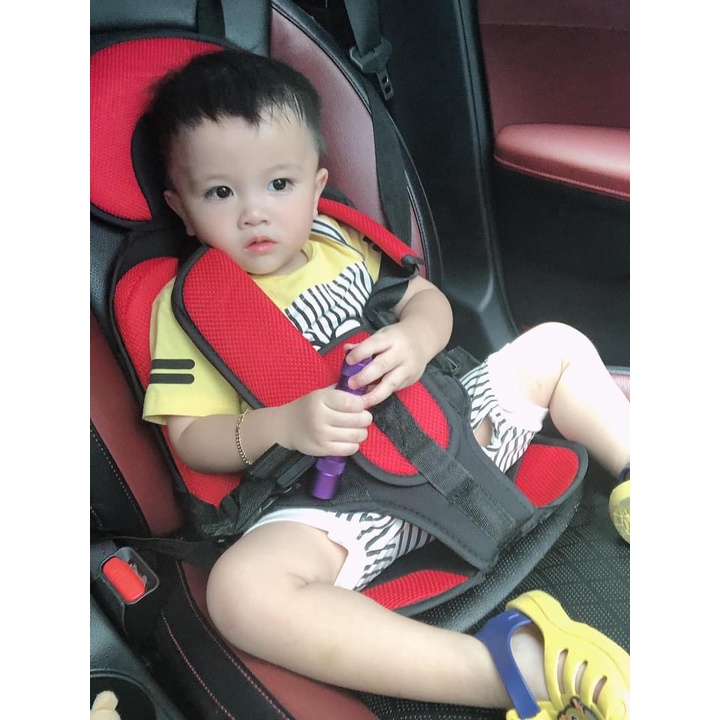 Đai Ngồi Ô Tô Cho Bé, ❤️FREESHIP❤️ ghế giữ bé an toàn trên ô tô - dùng cho bé từ 6 tháng đế 5 tuổi - BH 1 năm !bh 1 năm