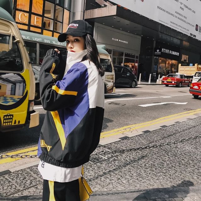 [Mã WASTMAY giảm 15% tối đa 30K đơn 150K] [ORDER] Áo khoác gió unisex Ubesco phối ulzzang hot hit kèm ảnh thật | BigBuy360 - bigbuy360.vn