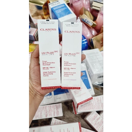 Kem chống nắng Clarins ĐÃ VỀ CẢ BẢN SỮA NHÉ : 50ml Rosy, Translucent, Light, Lavender bản sữa hoặc bản cream 2022