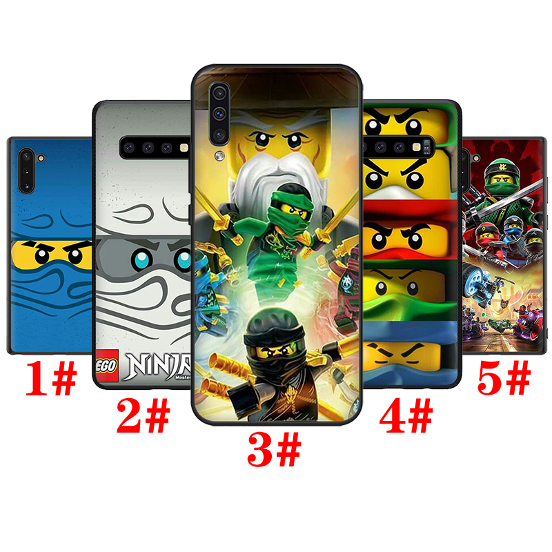 Ốp Lưng Silicone Hình Lego Ninjago Cho Samsung A5 2017 A6 A8 Plus A7 A9 2018 Note 8 9