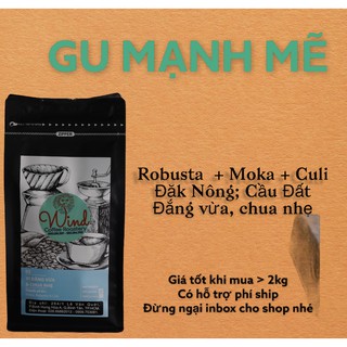 Cà phê blend số 2 robusta, culi & moka