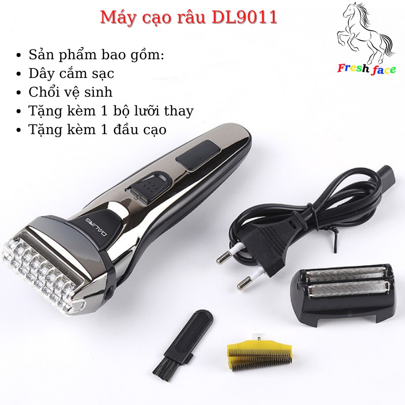 Máy cạo râu lưỡi kép DL9011 phong cách mạnh mẽ